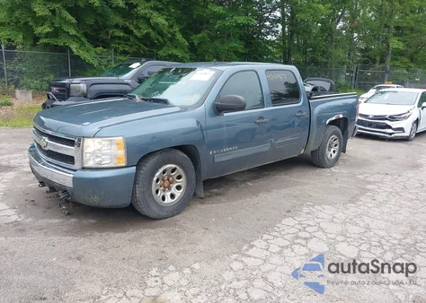 2008 Chevrolet Silverado 1500 Ls из США, поврежденный, VIN 2GCEK13C881124836